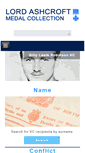 Mobile Screenshot of lordashcroftmedals.com